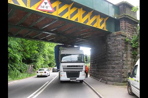 Network Rail has launched the 'What the truck' campaign in an effort to reduce the number of lorries hitting railway bridges.